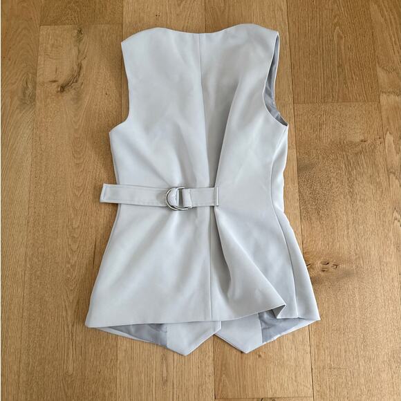 Peppermayo Vest Sleeveless Alexis Size XS Gray - Picture 4 of 5